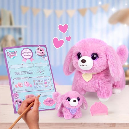 Scruff-A-Luvs Mamá Y Bebé Perrito Con Transportín Surtido