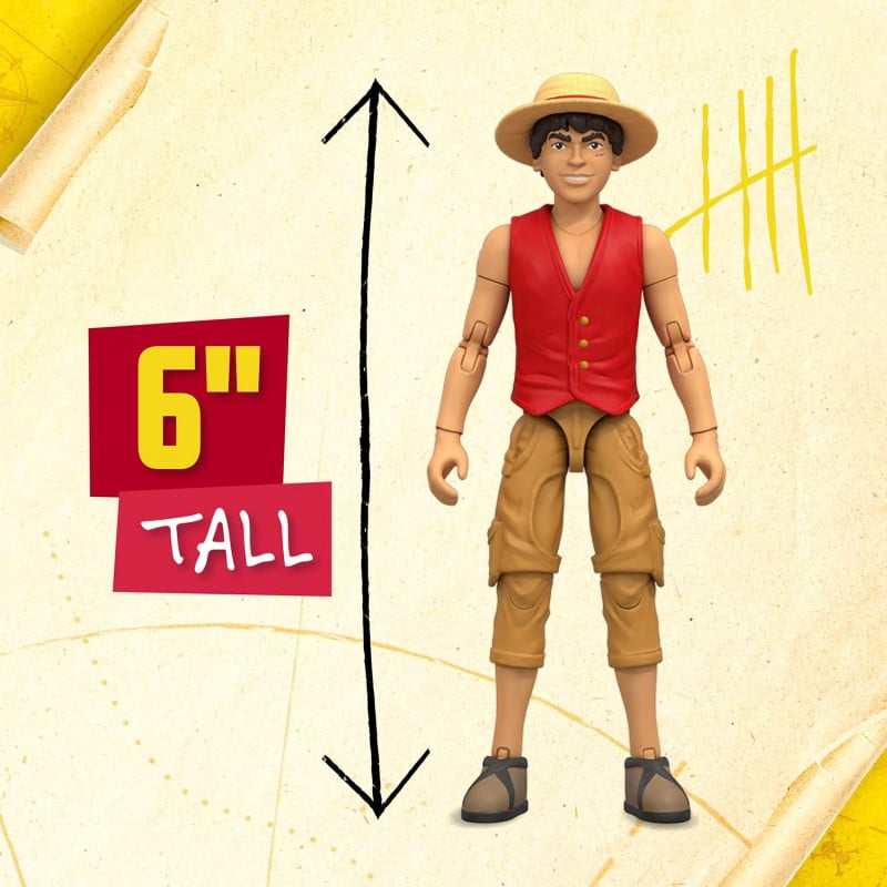 One Piece Figura Articulada Monkey D. Luffy 15 Cm