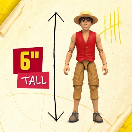 One Piece Figura Articulada Monkey D. Luffy 15 Cm