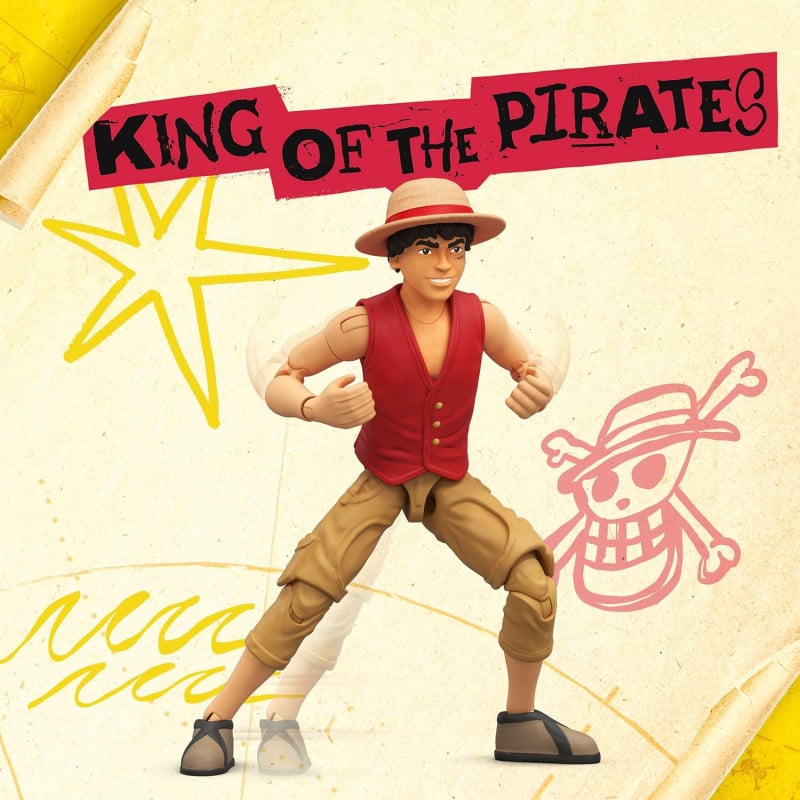 One Piece Figura Articulada Monkey D. Luffy 15 Cm
