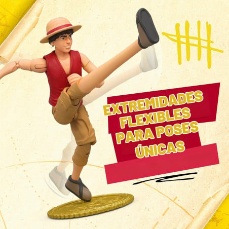 One Piece Figura Articulada Monkey D. Luffy 15 Cm