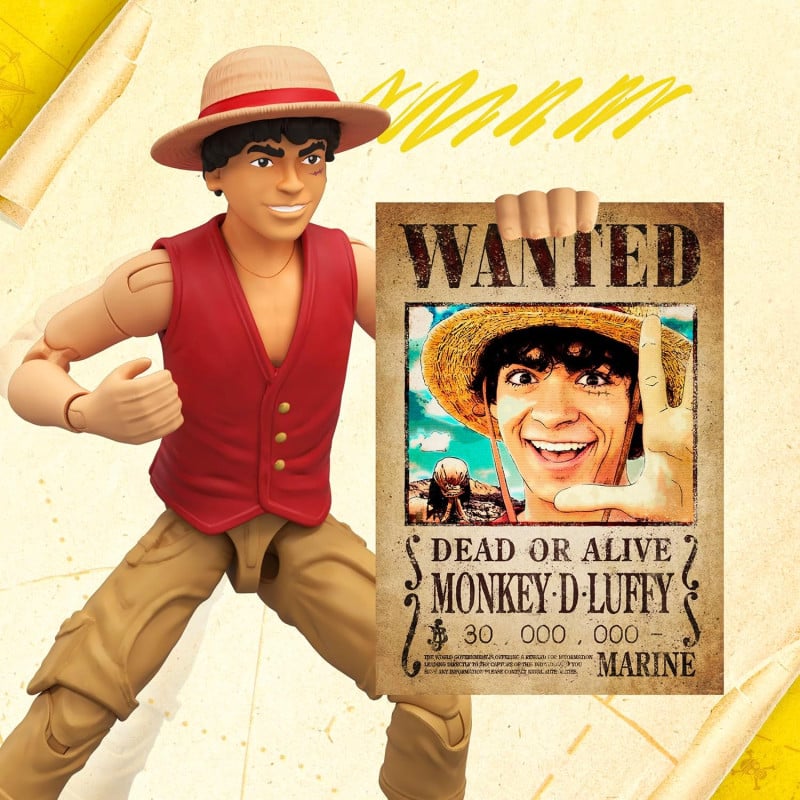 One Piece Figura Articulada Monkey D. Luffy 15 Cm