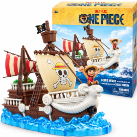One Piece Barco Pirata Merry Con Figura De Luffy De Toy Planet