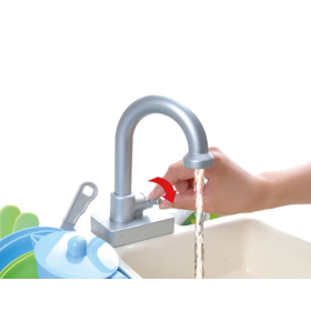 Fregadero Infantil con Agua y Accesorios de Cocina 2