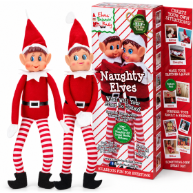 Pack 2 Elfos Traviesos Elfie y Elvie 30 Cm De Colorbaby