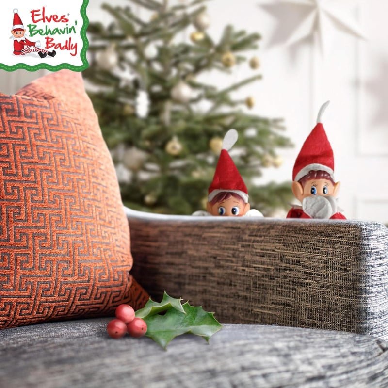 Pack 2 Elfos Traviesos Elfie y Elvie 30 Cm