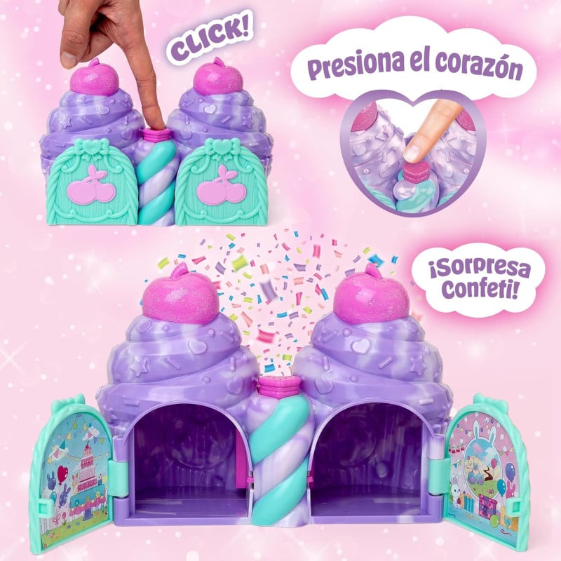 Cherry Pets Bunny Twins Hoppy y Poppy Cupcakes Sorpresa