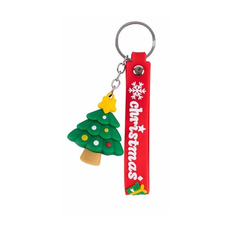 Llavero Navideño Árbol De Navidad