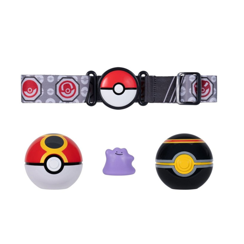 Cinturón Pokémon con PokéBalls Clip N Go