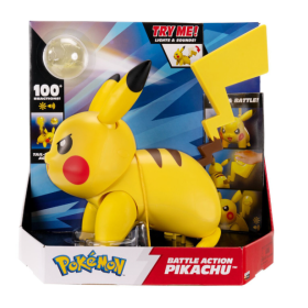 Figura Pokémon Battle Action Pikachu con Luz y Sonidos