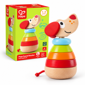Hape Apilable Pepe Arcoíris De Toynamics