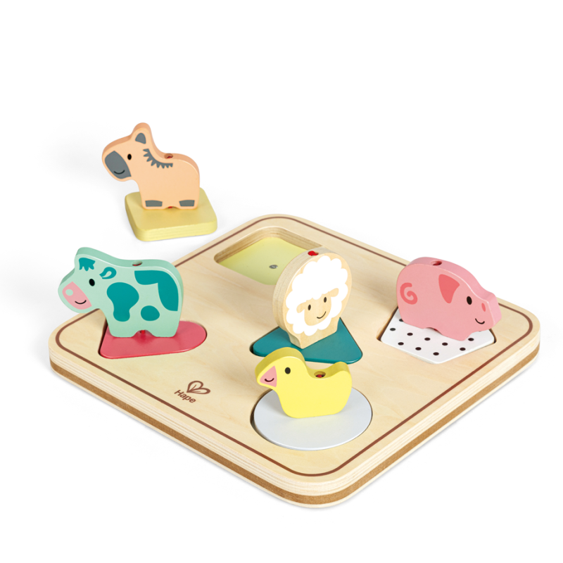 Hape Puzle De Sonidos Animales