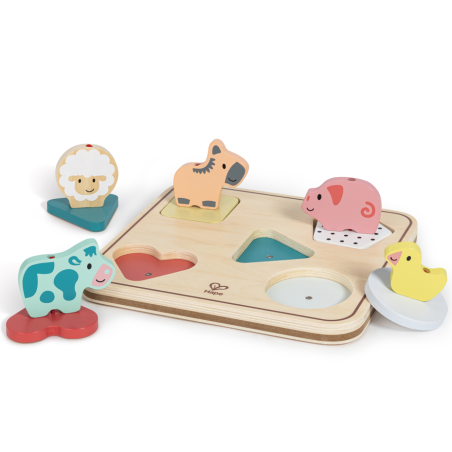 Hape Puzle De Sonidos Animales