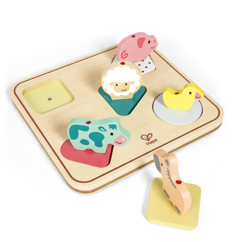 Hape Puzle De Sonidos Animales