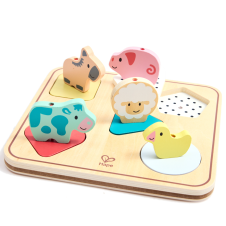 Hape Puzle De Sonidos Animales