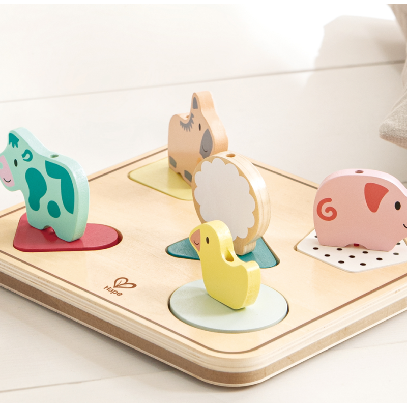 Hape Puzle De Sonidos Animales