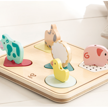 Hape Puzle De Sonidos Animales