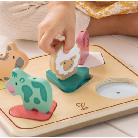 Hape Puzle De Sonidos Animales