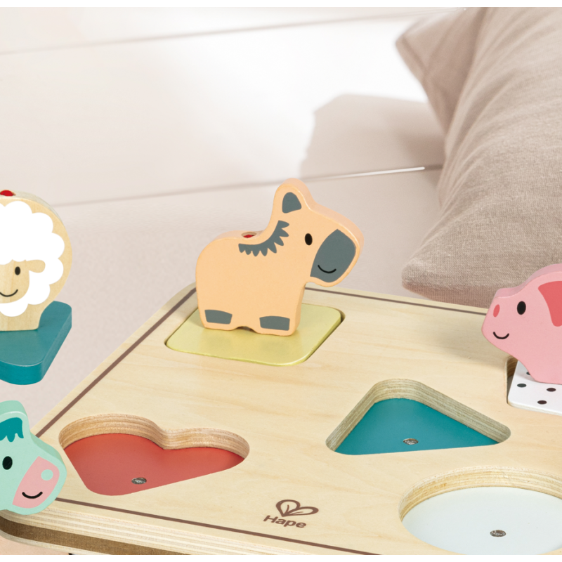 Hape Puzle De Sonidos Animales