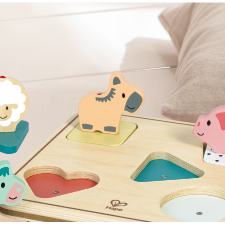 Hape Puzle De Sonidos Animales