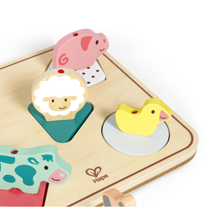 Hape Puzle De Sonidos Animales