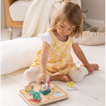 Hape Puzle De Sonidos Animales