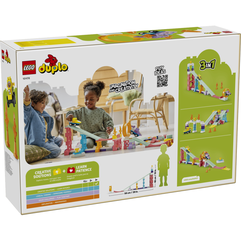 LEGO DUPLO Rampas Creativas 3 En 1 Con Vehículos 10478