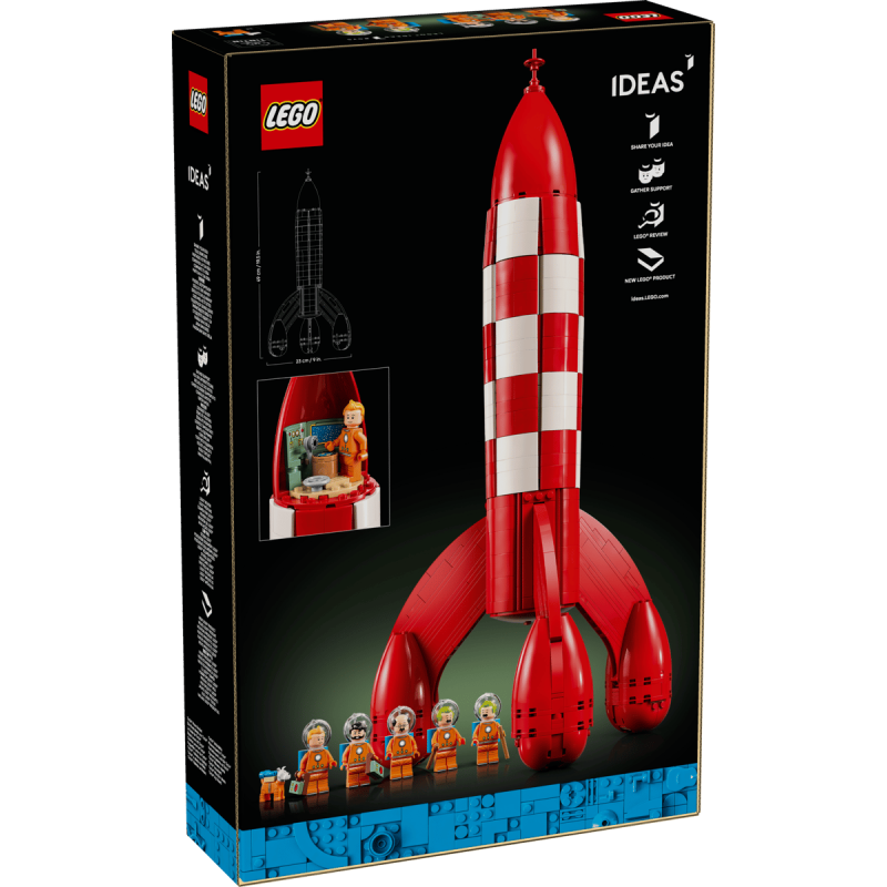 LEGO Ideas Cohete Lunar De Tintín 21367