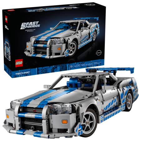 LEGO Technic Coche Nissan Skyline GT-R (R34) De 2 Fast 2 Furious 42210