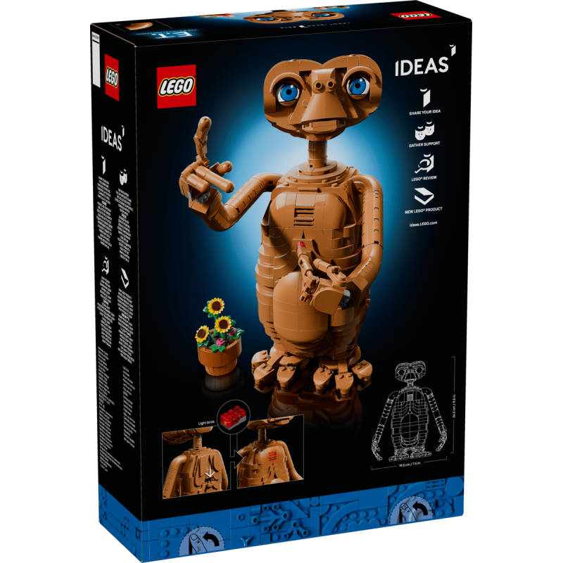 LEGO Ideas E.T. El Extraterrestre 21370