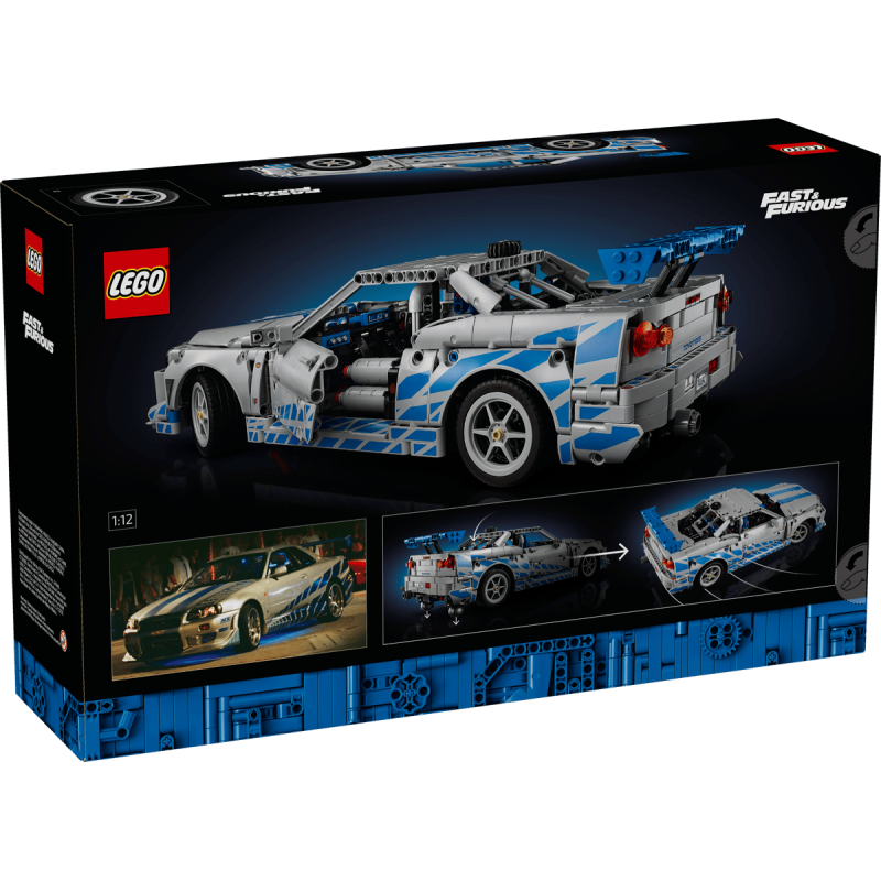 LEGO Technic Coche Nissan Skyline GT-R (R34) De 2 Fast 2 Furious 42210