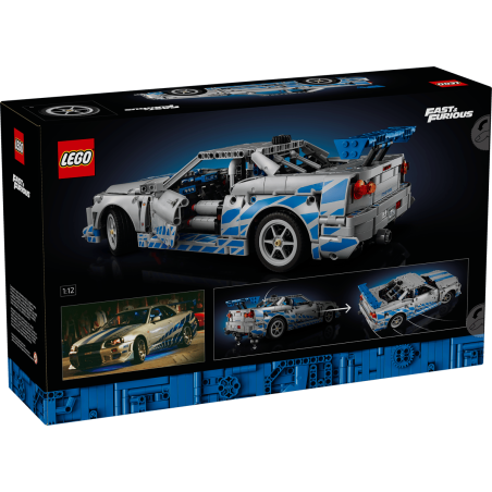 LEGO Technic Coche Nissan Skyline GT-R (R34) De 2 Fast 2 Furious 42210