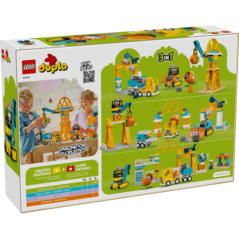 LEGO Obra Y Vehículos De Construcción 3 en 1