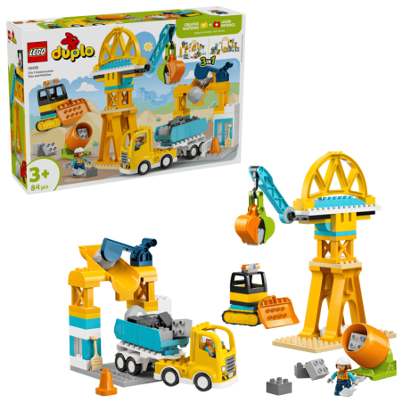 LEGO Obra Y Vehículos De Construcción 3 en 1