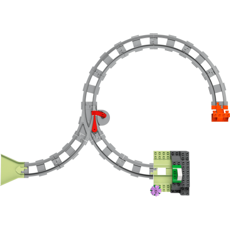 LEGO Set De Expansión Túnel Y Vías Ferroviaria