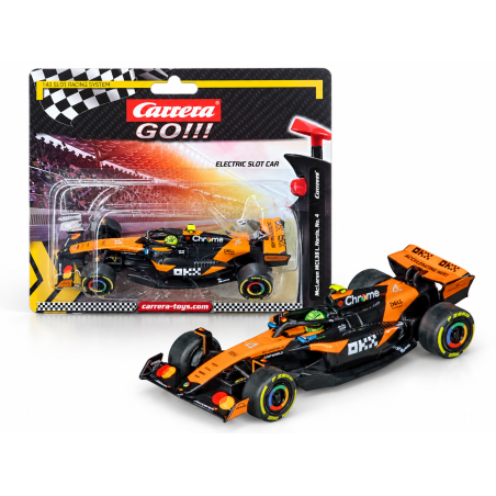 Carrera GO!!! Coche Slot McLaren MCL39 Lando Norris Nº 4