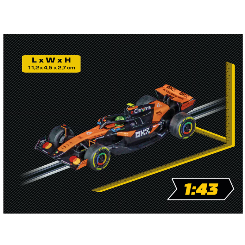 Carrera GO!!! Coche Slot McLaren MCL39 Lando Norris Nº 4
