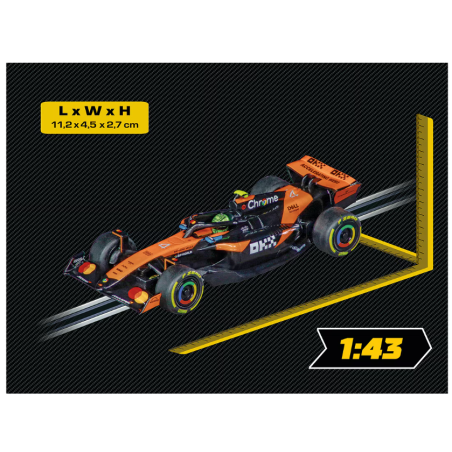 Carrera GO!!! Coche Slot McLaren MCL39 Lando Norris Nº 4