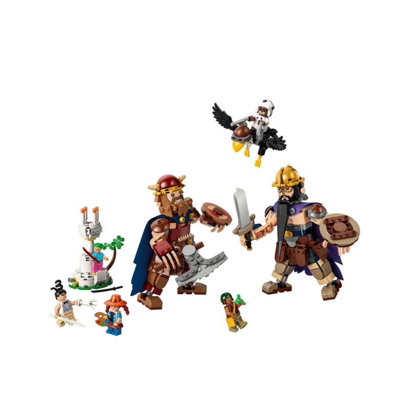 LEGO One Piece Dorry Vs Brogy: Gigantes De Little Garden 75644