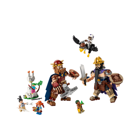 LEGO One Piece Dorry Vs Brogy: Gigantes De Little Garden 75644