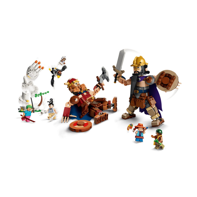 LEGO One Piece Dorry Vs Brogy: Gigantes De Little Garden 75644