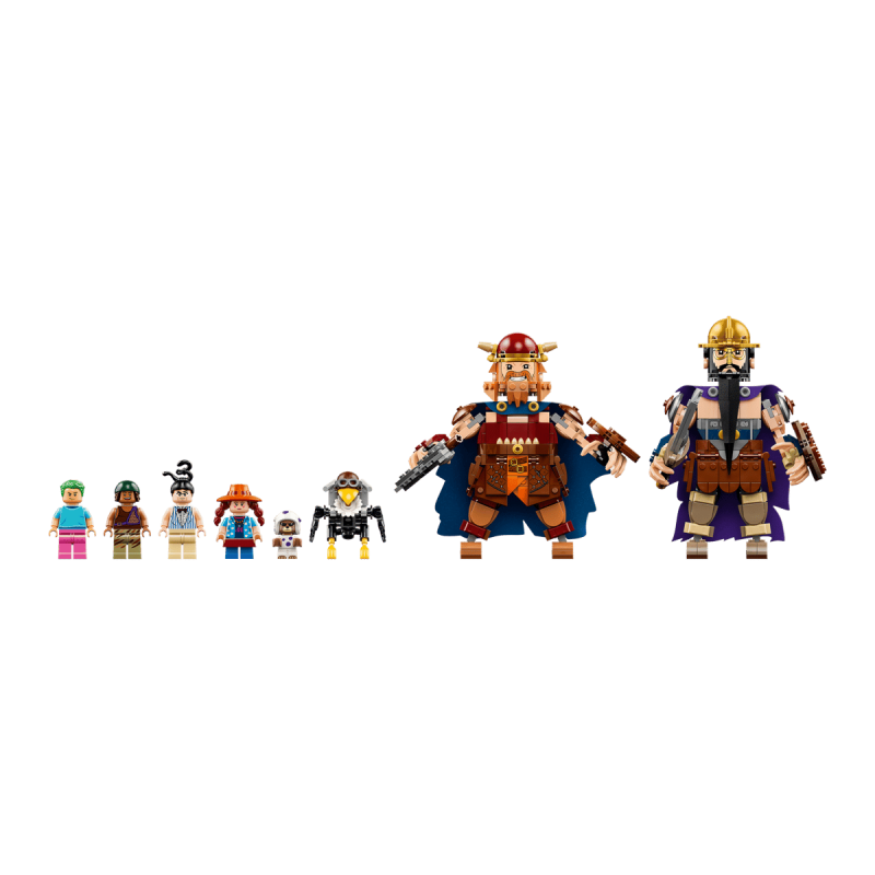 LEGO One Piece Dorry Vs Brogy: Gigantes De Little Garden 75644
