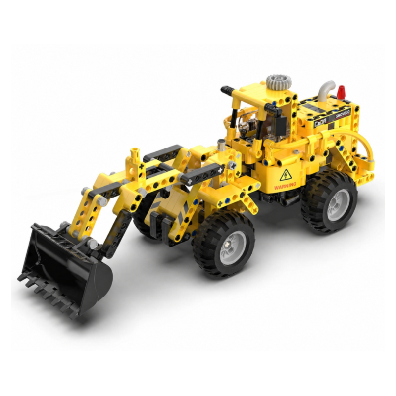 Construcción Excavadora Bulldozer 2 en 1 en 693 Piezas