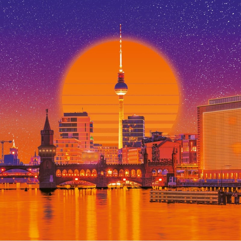 Puzzle Berlín Neón 500 Pzs
