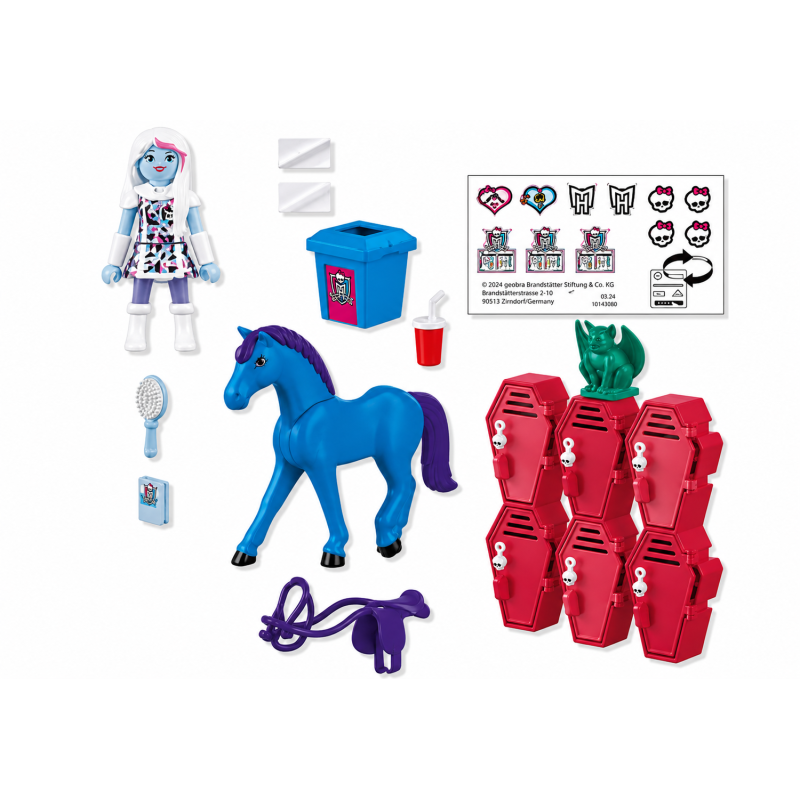 Playmobil Monster High Abbey En Las Taquillas 72146