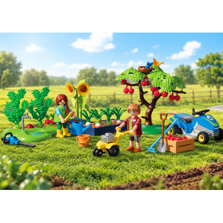 Playmobil Country Huerto Familiar 72165