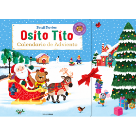 Osito Tito Calendario de Adviento con 24 Minilibros 2
