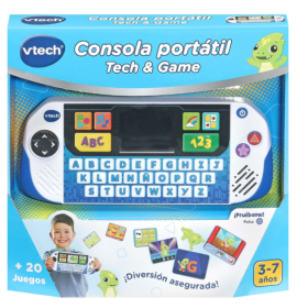 Consola Educativa Portátil Tech & Game VTech