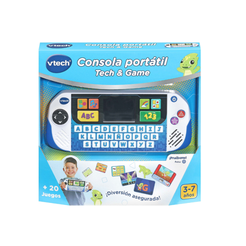 Consola Educativa Portátil Tech & Game VTech