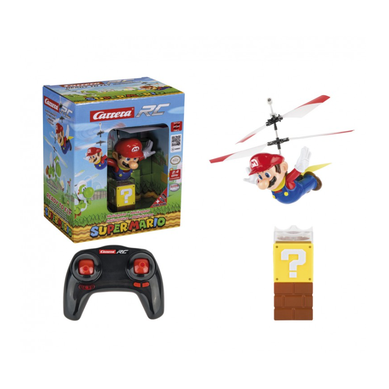 Helicóptero Teledirigido Super Mario Carrera RC